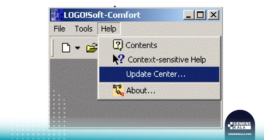 بروز رسانی نرم افزار comfort LOGO soft 